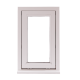 Timber fully reversible casement window
